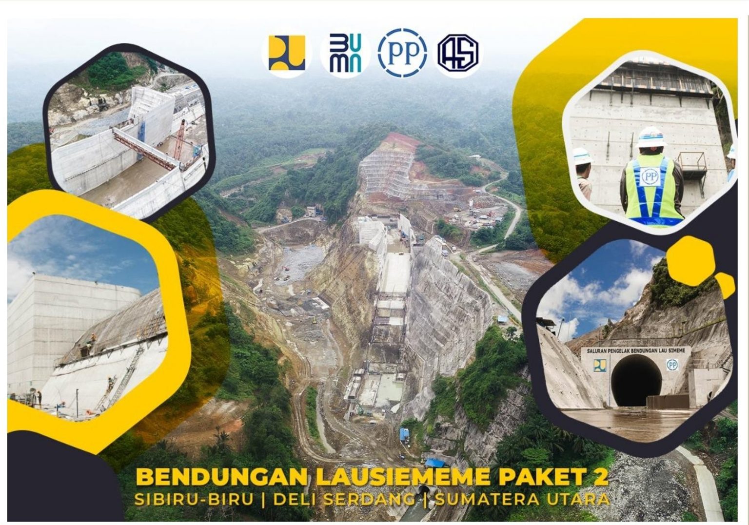 Proyek Pembangunan Bendungan Lausimeme Pelaksanaan Proyek Paket